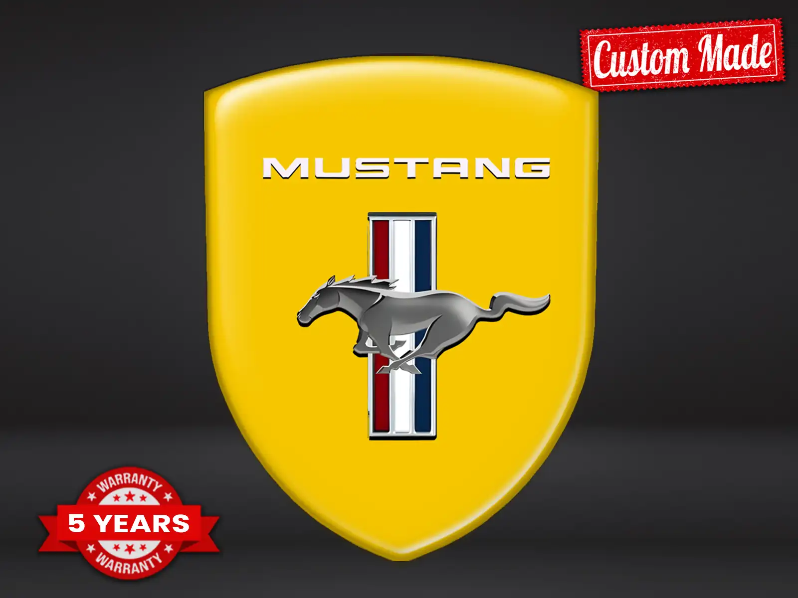 Ford Mustang Autoaufkleber Limitiert Stilvoll Professionell